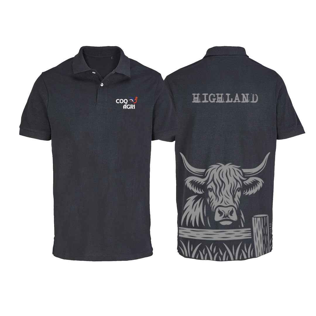 Polo vache Highland