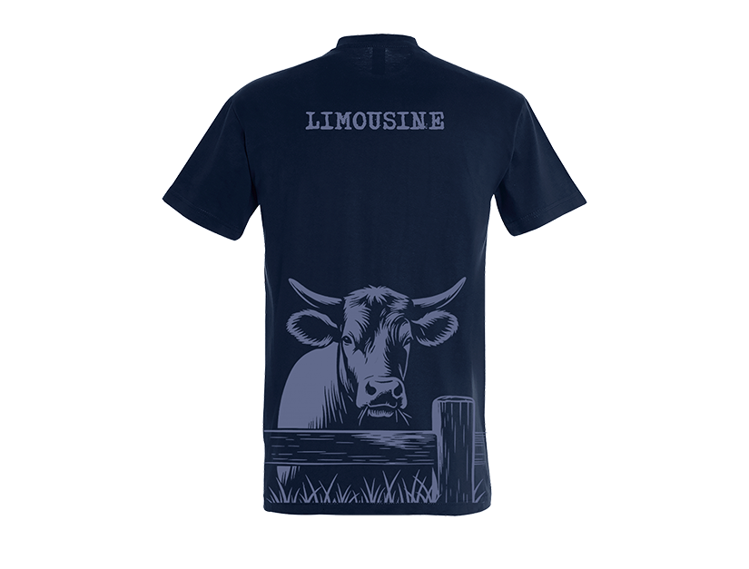 T-shirt Vache Limousine