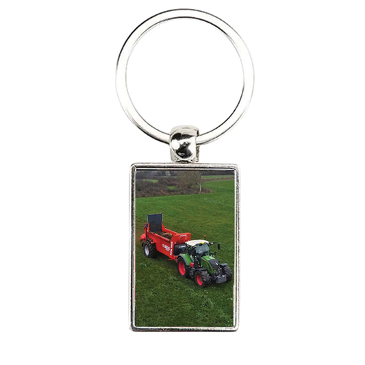 Porte clé rectangulaire rafal - COQ AGRI