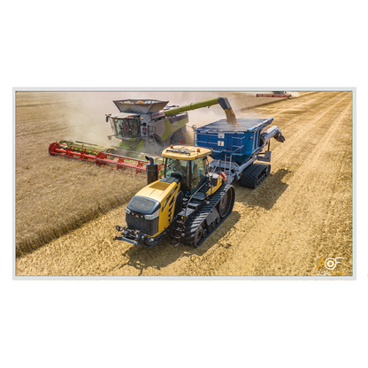 Poster métallique / AGRICOM FRANCE - COQ AGRI