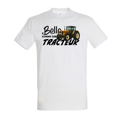 T-shirt Belle Comme Un Tracteur - Personnalisable 🌸 - COQ AGRI