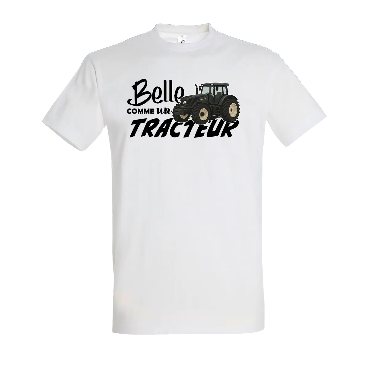T-shirt Belle Comme Un Tracteur - Personnalisable 🌸 - COQ AGRI