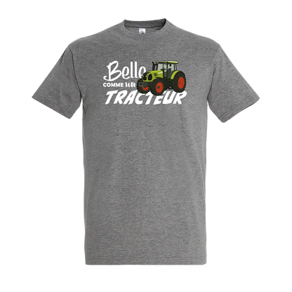 T-shirt Belle Comme Un Tracteur - Personnalisable 🌸 - COQ AGRI