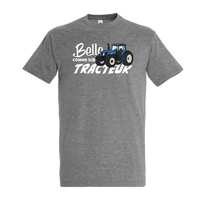 T-shirt Belle Comme Un Tracteur - Personnalisable 🌸 - COQ AGRI