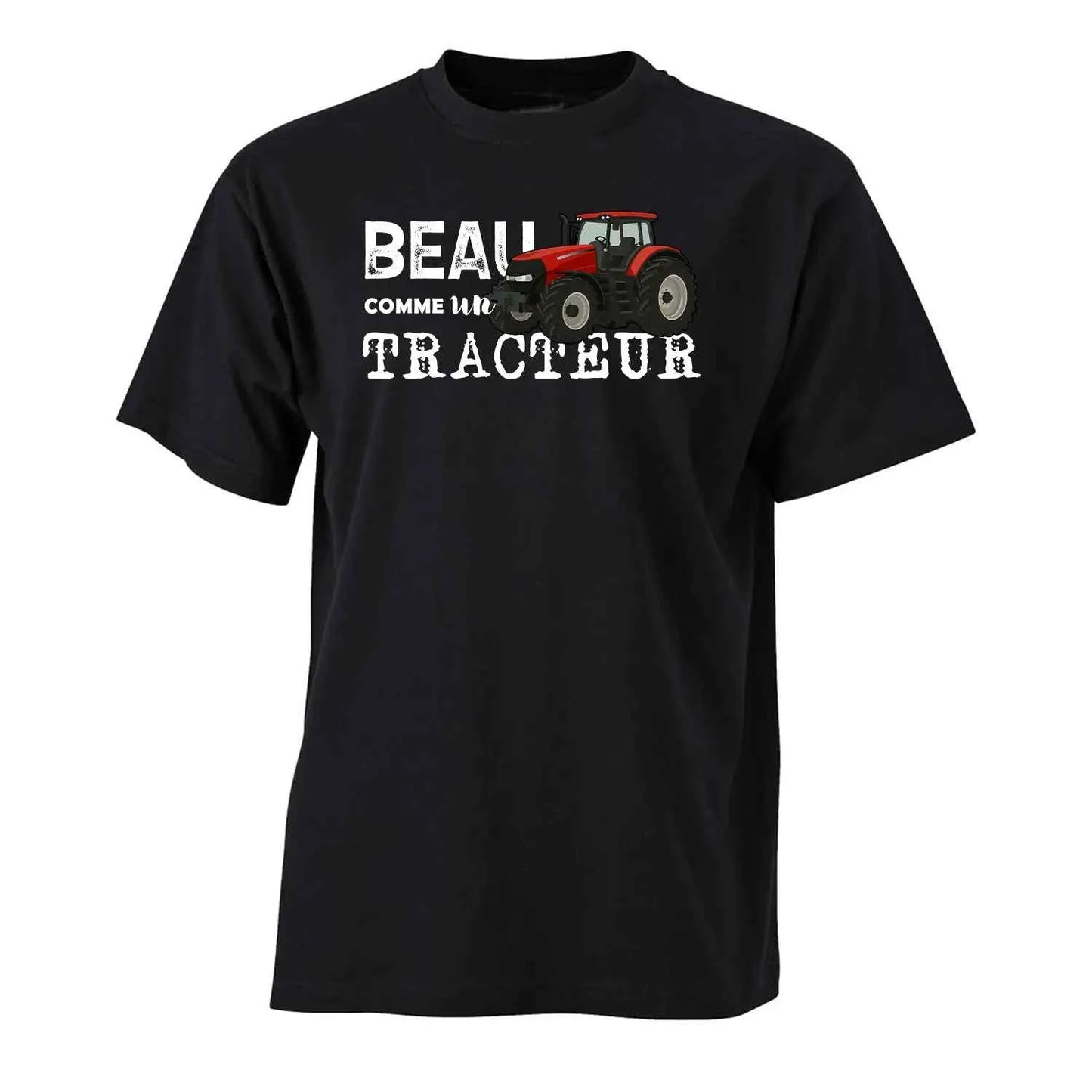 T-shirt Beau Comme Un Tracteur - Personnalisable 🚜