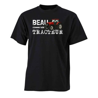 T-shirt Beau Comme Un Tracteur - Personnalisable 🚜