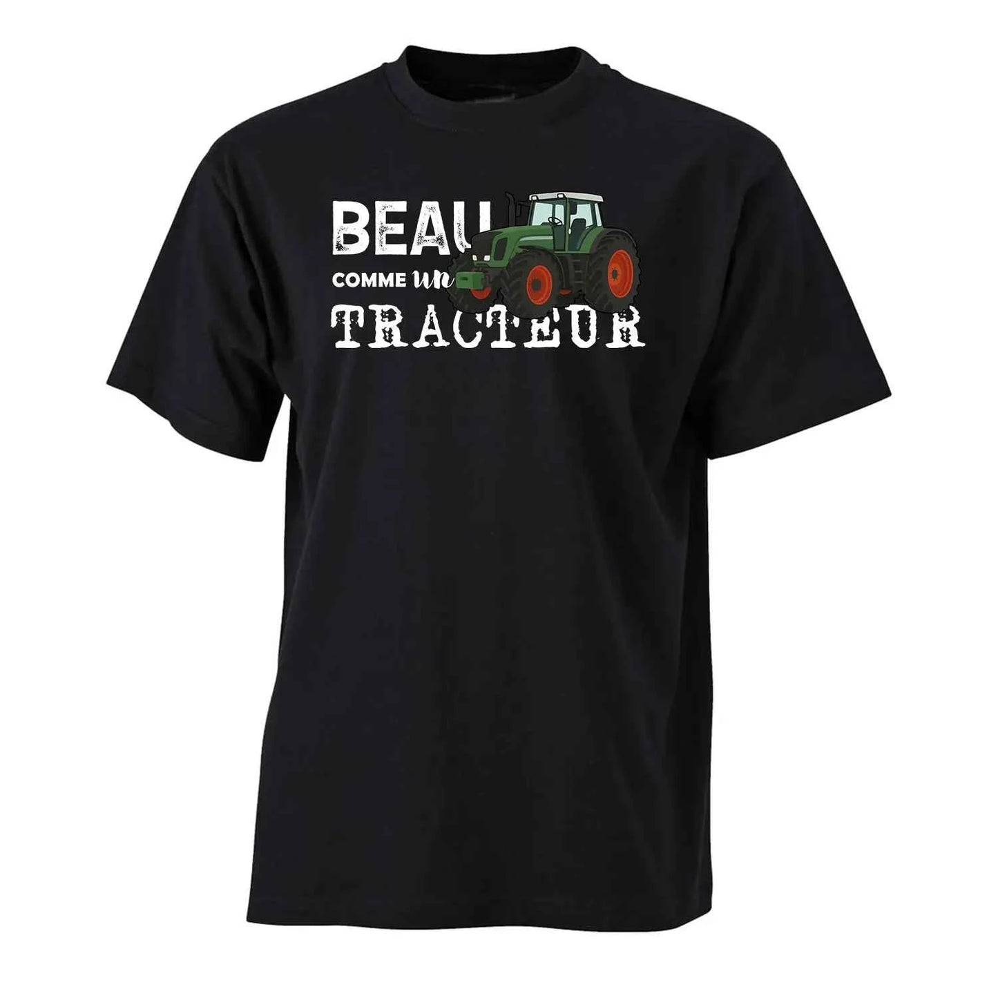 T-shirt Beau Comme Un Tracteur - Personnalisable 🚜