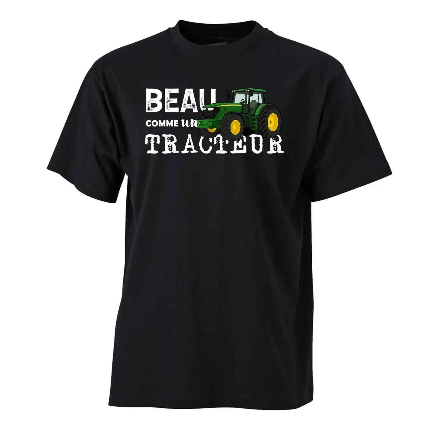 T-shirt Beau Comme Un Tracteur - Personnalisable 🚜