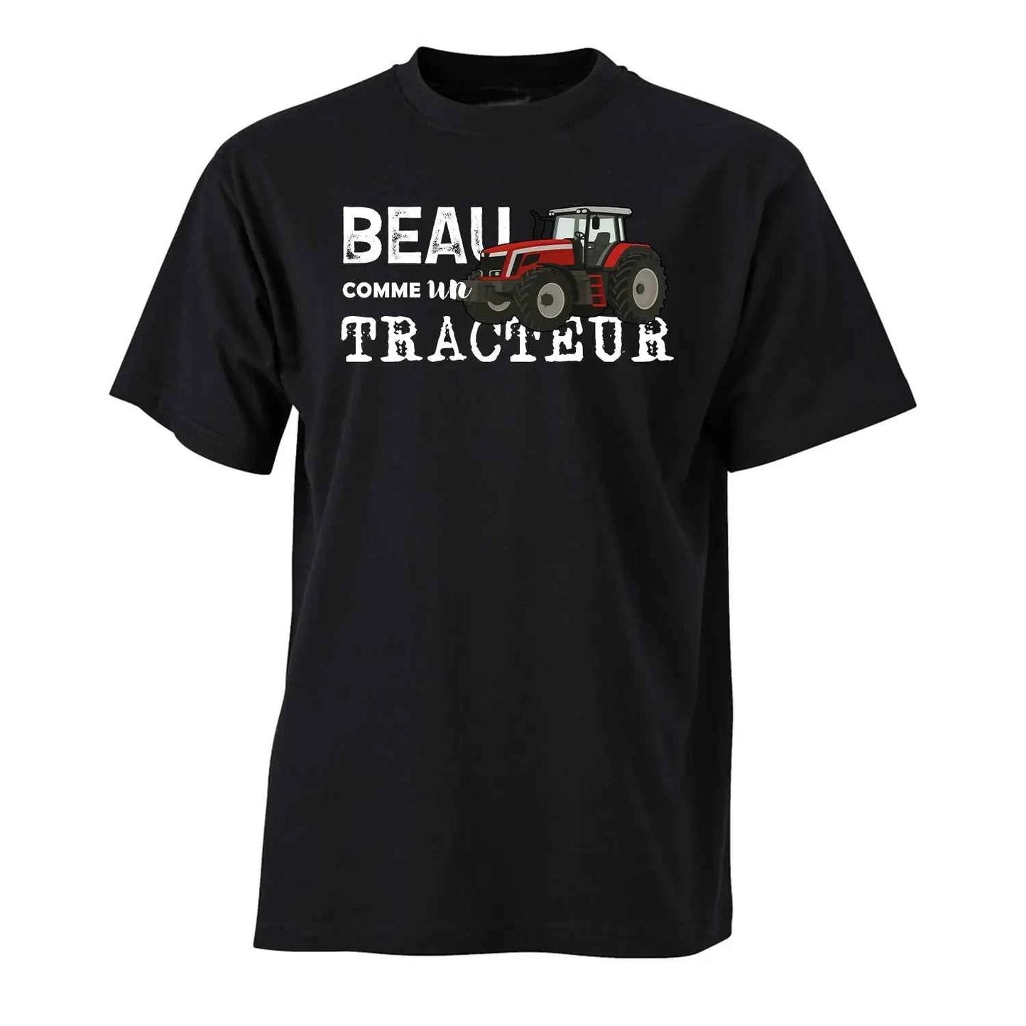 T-shirt Beau Comme Un Tracteur - Personnalisable 🚜
