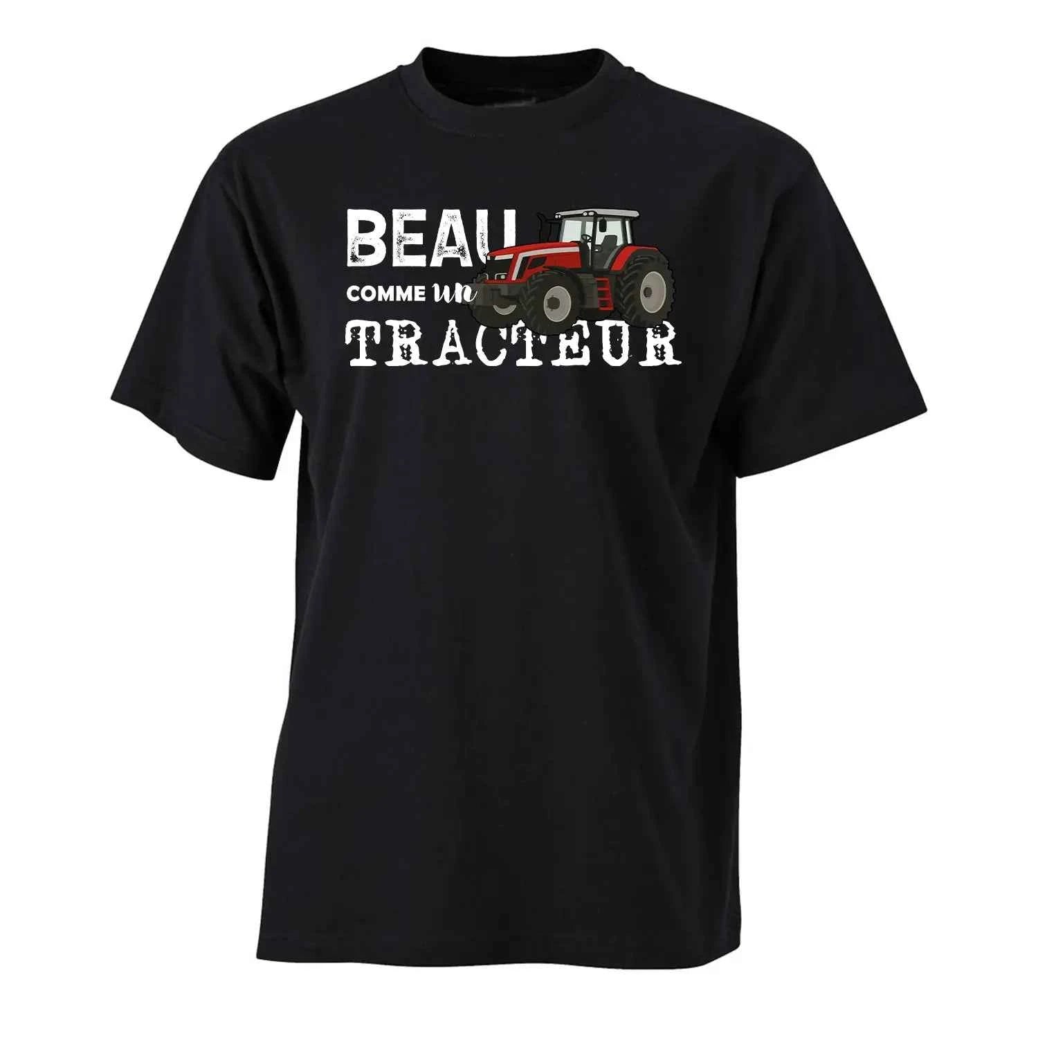 T-shirt Beau Comme Un Tracteur - Personnalisable 🚜