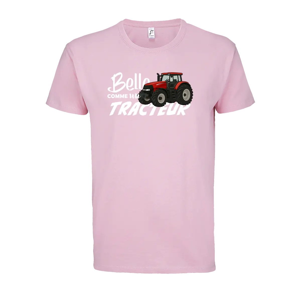 T-shirt Belle Comme Un Tracteur - Personnalisable 🌸 - COQ AGRI