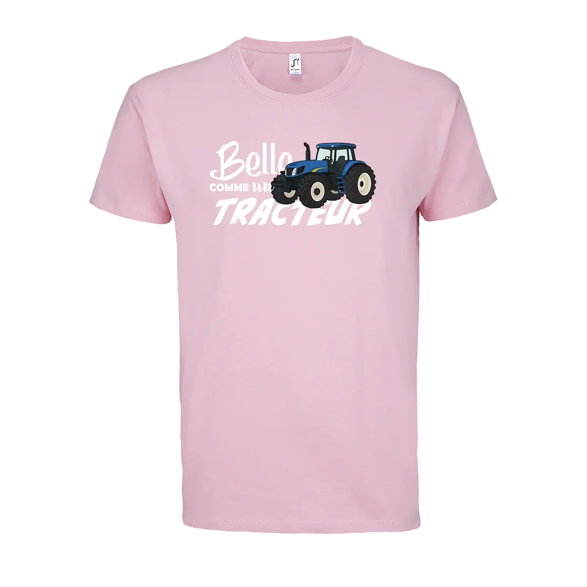 T-shirt Belle Comme Un Tracteur - Personnalisable 🌸 - COQ AGRI