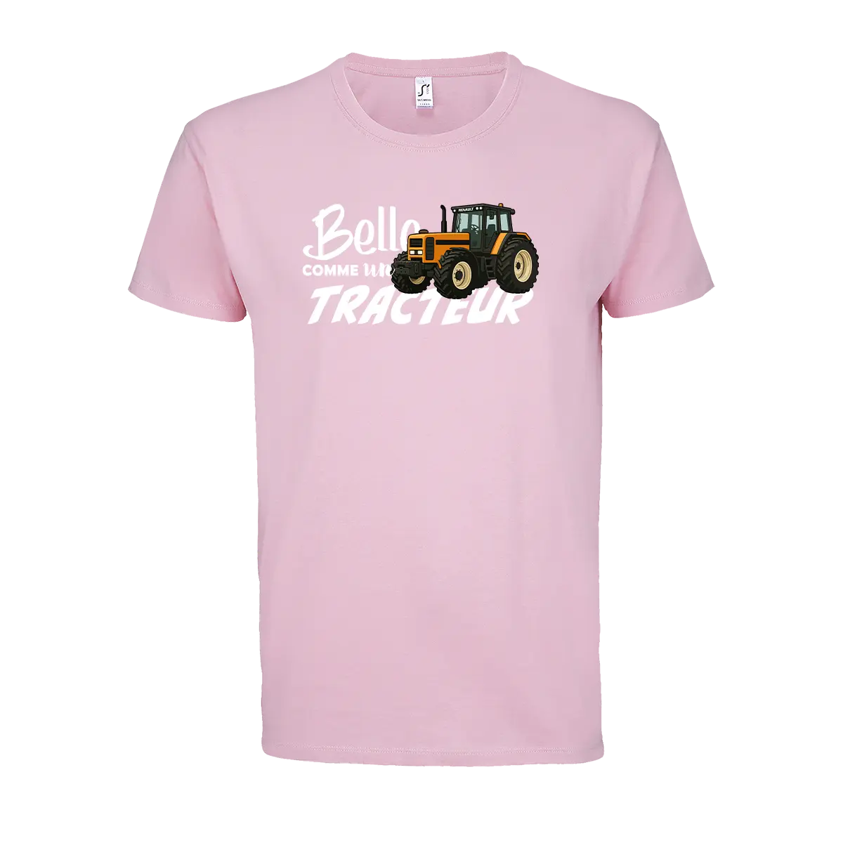 T-shirt Belle Comme Un Tracteur - Personnalisable 🌸 - COQ AGRI
