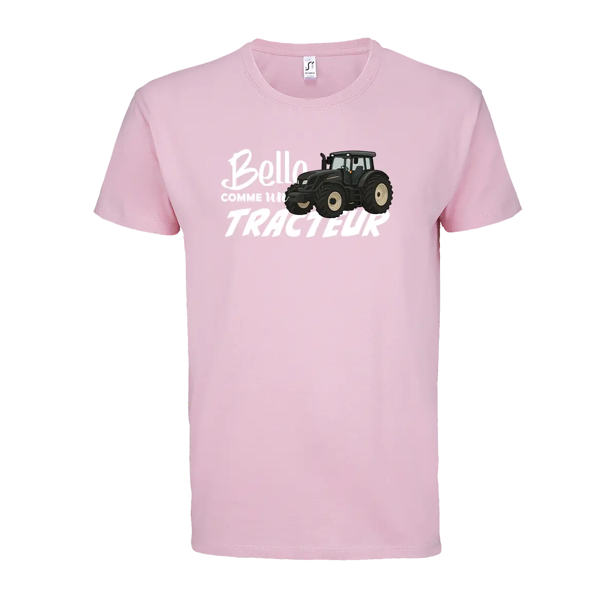 T-shirt Belle Comme Un Tracteur - Personnalisable 🌸 - COQ AGRI