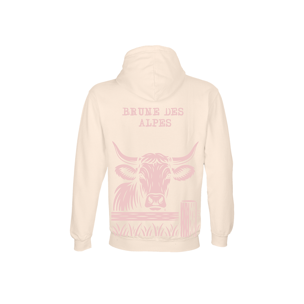 Sweat ~ Vache crème - COQ AGRI