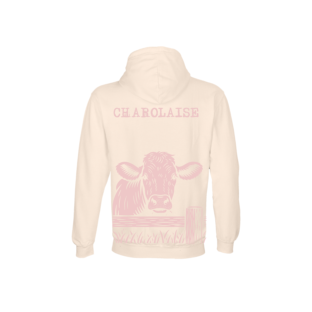 Sweat ~ Vache crème - COQ AGRI