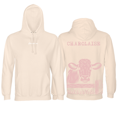 Sweat ~ Vache crème - COQ AGRI