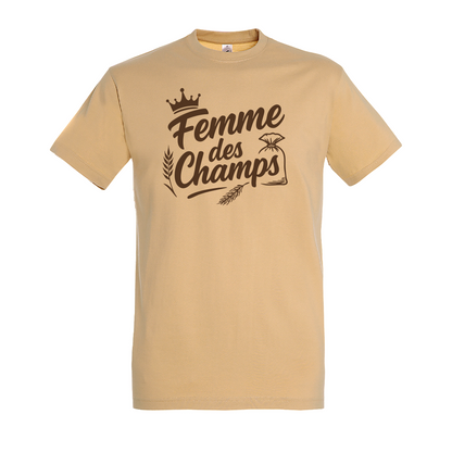 T-shirt " Femme des Champs " - COQ AGRI