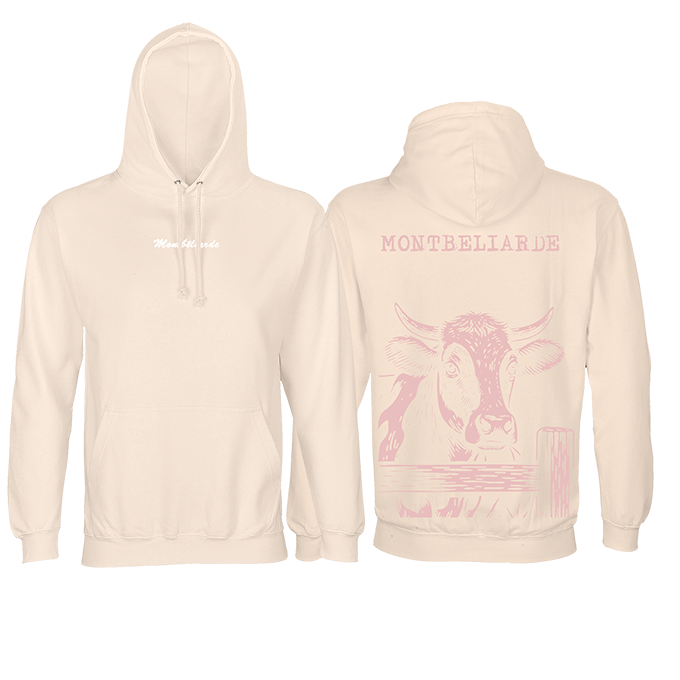 Sweat ~ Vache crème - COQ AGRI