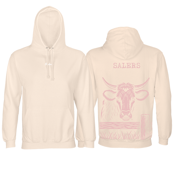 Sweat ~ Vache crème - COQ AGRI