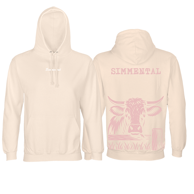 Sweat ~ Vache crème - COQ AGRI