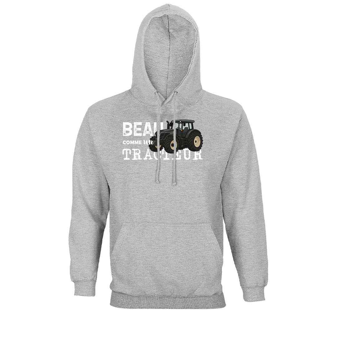 Sweat "Beau comme un tracteur"