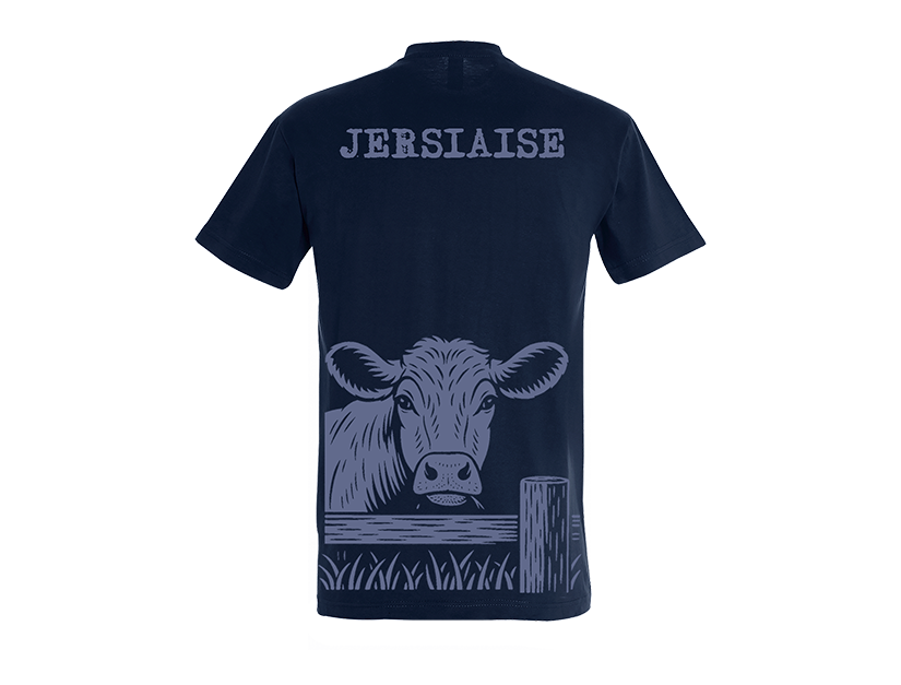 T-shirt Vache Jersiaise - COQ AGRI