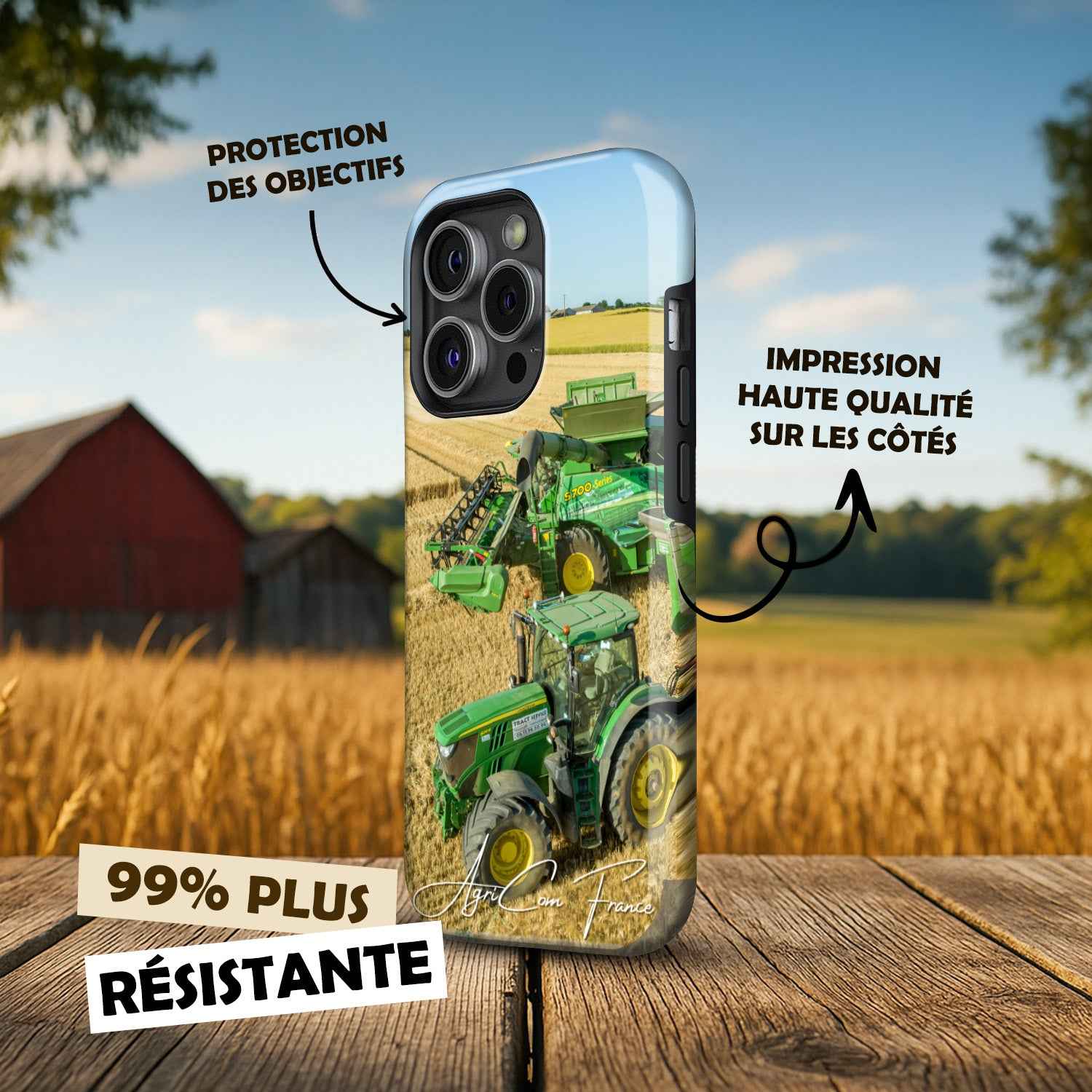 Coque Premium - John Deere Moisson
