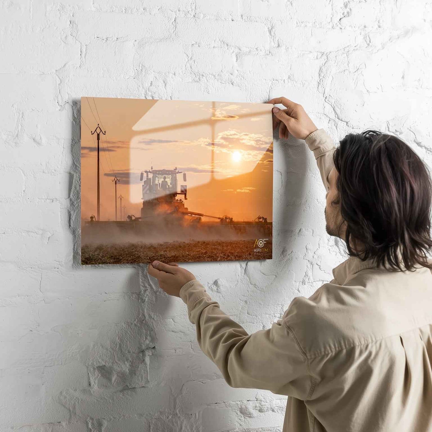 Poster métallique / AGRICOM FRANCE