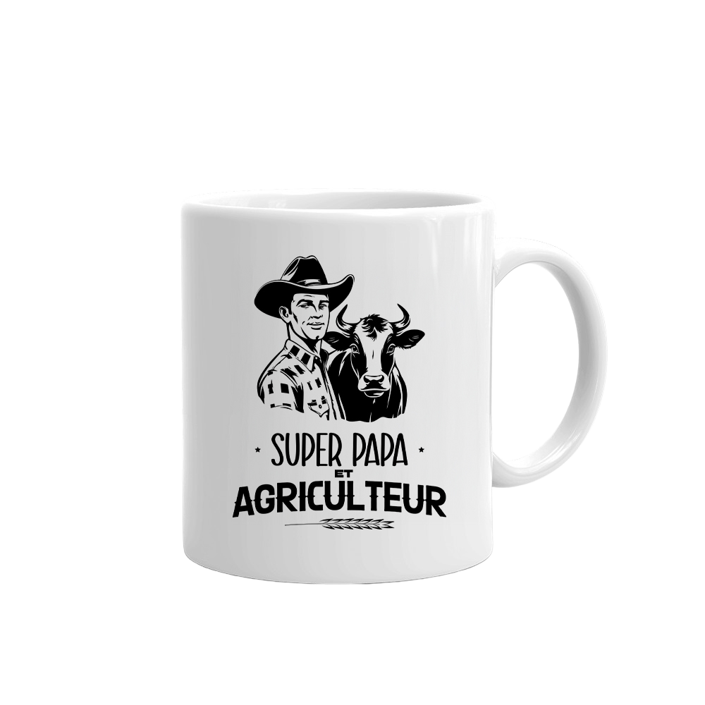 Mug "Super Papa" - COQ AGRI