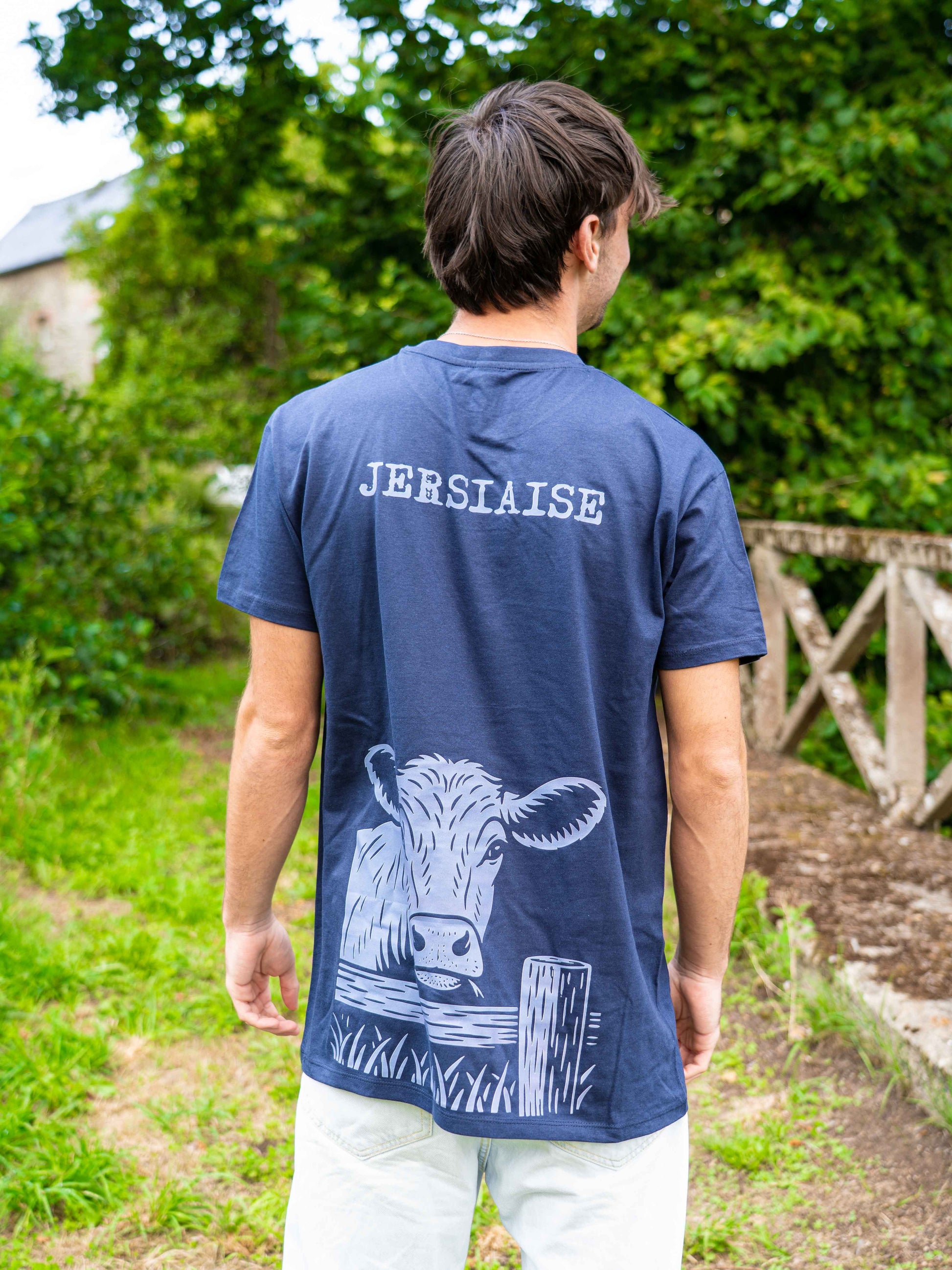 T-shirt Vache Jersiaise - COQ AGRI