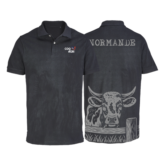 Polo vache Normande - COQ AGRI