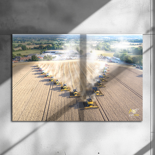 Poster métallique / AGRICOM FRANCE - COQ AGRI