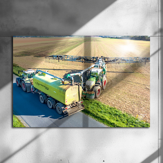 Poster métallique / AGRICOM FRANCE - COQ AGRI