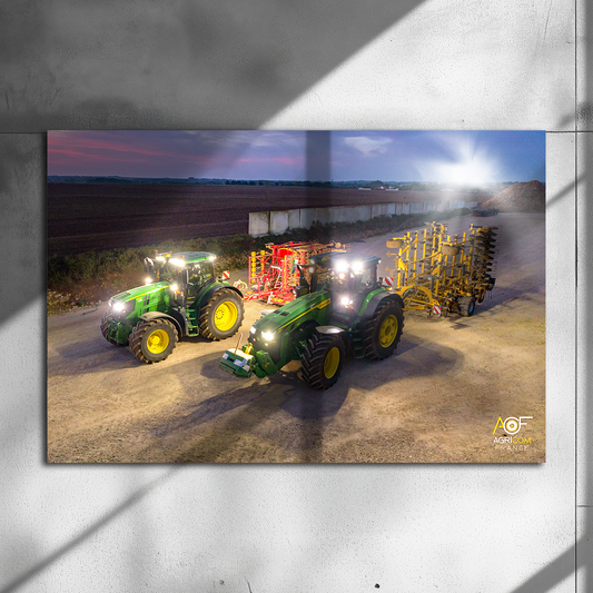 Poster métallique / AGRICOM FRANCE - COQ AGRI