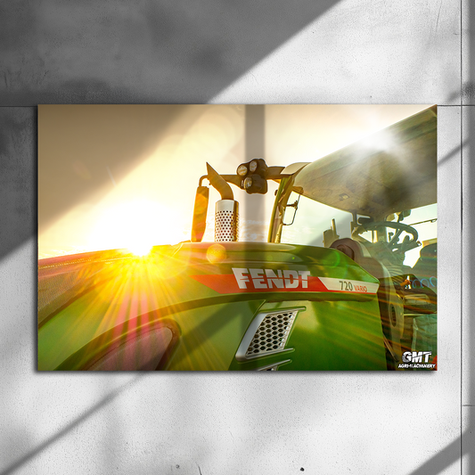 Poster métallique / GMT AGRI MACHINERY - COQ AGRI