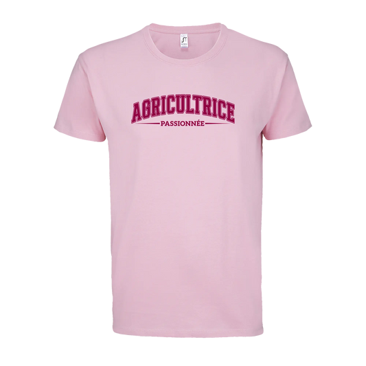 T-shirt Femme "Agricultrice Passionnée" - COQ AGRI